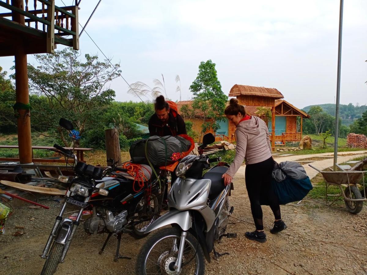 Gio Lao Eco Lodge - Dao Che Thanh Chuong Trai Do 外观 照片